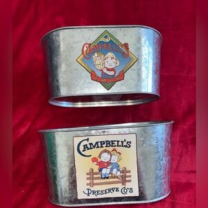 Vintage Campbell's Soup Decorative Tins
